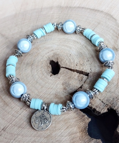 Perlenarmband - Magic Beads - Sky