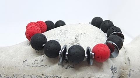 Armband Red-Black II