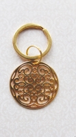 Schlüsselanhänger Mandala - gold