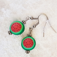 Ohrringe Früchtchen Wassermelone