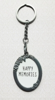 Schlüsselanhänger Happy Memories - Herz/kupfer